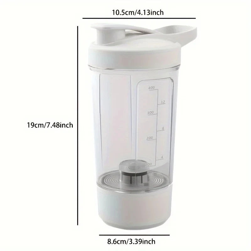 1 Piece/13.53 Oz Portable Charging Electric Stirring Cup Automatic Self Mixing Cup-Sports Cup with Electric Stirring